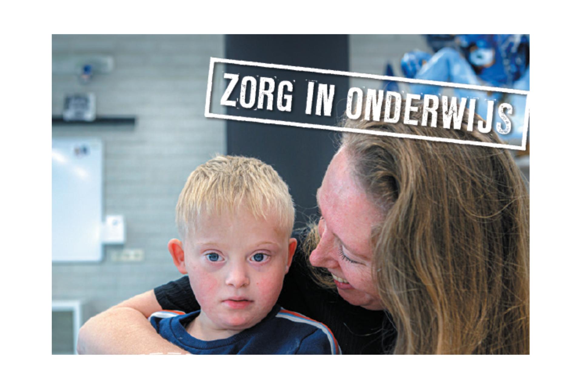 Afbeelding folder zorg in onderwijs